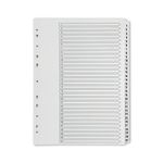 Q Connect Index 1-31 Polyprop White