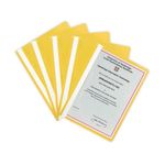 Q Connect Report File A4 Yellow Pk25