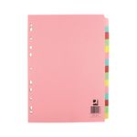 Q-Connect A4 15Prt Sbjct Dividr Pk10