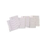 Q-Connect 1-5 Index Clear Tab Wht