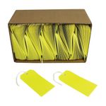 Strung Tag 120X60 Yellow Pk1000