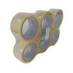 Q-Connect Packing Tape 50Mmx66M Pk6