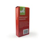 Q Connect Fine Perm Markers Blk Pk10