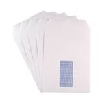 Q-Connect Envelopes C5 Window White