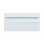 Q-Connect Dl Env Plain Plsl Wht P500