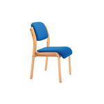 Jemini Wood Frame Side Chair Blue