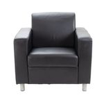 Avior Exec Rcpn Armchair Black