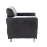 Avior Exec Rcpn Armchair Black