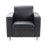 Avior Exec Rcpn Armchair Black