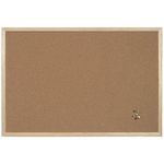 Q-Connect Cork Board Wooden Frame