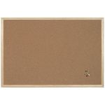 Q-Connect Cork Board Wooden Frame
