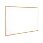 Q-Connect Whiteboard Wooden Frame