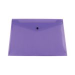 Q-Connect Doc Folder A4 Purple Pk12