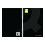 Qconnect Wirebound A5 Pp Black Pk3