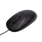 Q-Connect Scroll Wheel Mouse Black