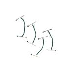Q-Connect Metal Treas Tag 76Mm Pk100