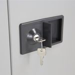 Jemini 2 Door Cbd 950X420X1960 Grey