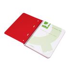 Q-Connect Pp Spiral Pad A5 Red Pk5