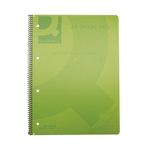 Q-Connect Pp Spiral Pad A4 Green Pk5