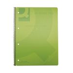 Q-Connect Pp Spiral Pad A4 Green Pk5