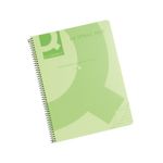 Q-Connect Pp Spiral Pad A4 Green Pk5