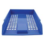 Q-Connect Letter Tray Blue Stack