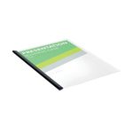 Q-Connect Spine Bar A4 6Mm Blk Pk50