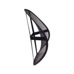 Q-Connect Black Mesh Back Support