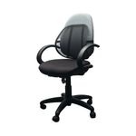 Q-Connect Black Mesh Back Support