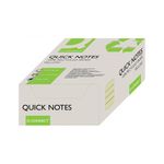 Q-Connect Rcyc Notes 127X76 Ylw Pk12
