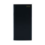 Slim Desk Diary Ptrt Wtv Black 2026