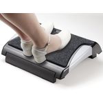 Q-Connect Footrest With Carpet