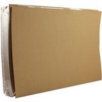 Q-Connect Sq Cut Folders Kraft F/Cap