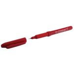 Q-Connect Finelnr Pen 0.4Mm Red Pk10