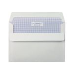 Q-Connect Envelope C6 Low Window Wht