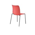 Jemini Flexi 4 Leg Chair 520Mm Red
