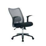 Jemini Zumo Mesh Back Chair Blk/Grey