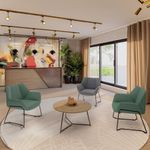 Jemini Cove Armchair Soft Seat Green