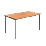 Mpps Table 1400X800 Beech/Silver