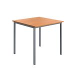 Mpps Table 800X800 Bch/Silver