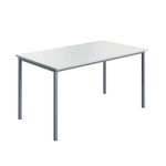 Mpps Table 1400X800 White/Silver