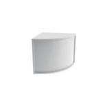 Jemini Rcpn Modr Corner Desk White