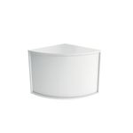 Jemini Rcpn Modr Corner Desk White