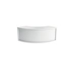 Jemini Rcpn Modr Corner Riser White