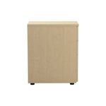 Jemini 3 Drw Desk High Pedestal Mpl