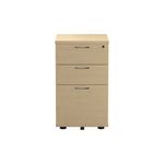 Jemini 3 Drw Under Desk Pedestal Mpl
