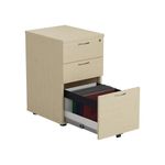 Jemini 3 Drw Under Desk Pedestal Mpl