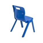 Titan One Piece Clsm Chair Blue