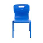Titan One Piece Clsm Chair Blue