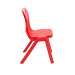 Titan One Piece Clsm Chair Red